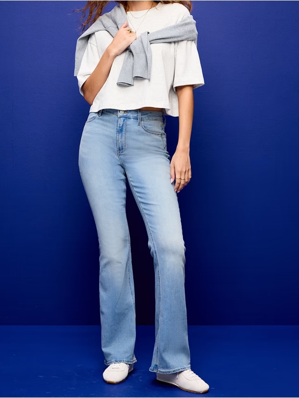 {Old Navy} "Wow Flare" Light Blue High Rise Bootcut Jeans WJ549
